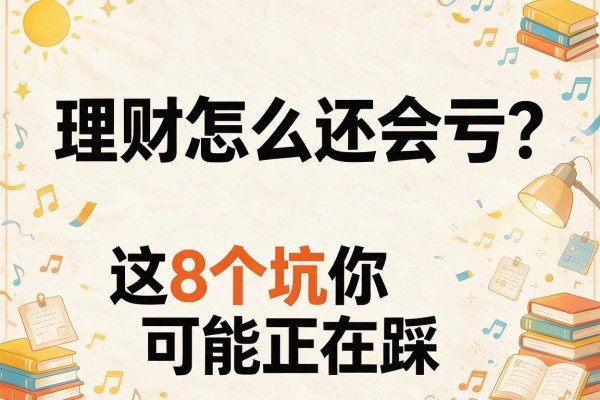 理财怎么还会亏？这8个坑你可能正在踩