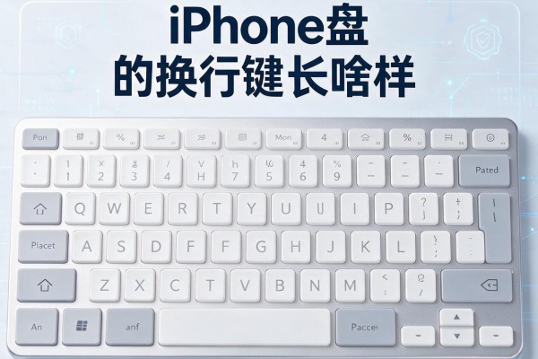 iPhone键盘上的换行键长啥样