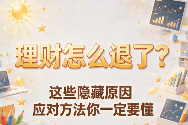 理财怎么退了？这些隐藏原因和应对方法你一定要懂