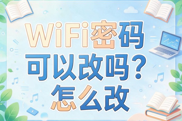 WiFi密码可以改吗？怎么改？