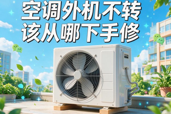 空调外机不转该从哪下手修？
