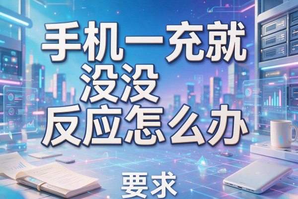 手机一充就没反应怎么办？