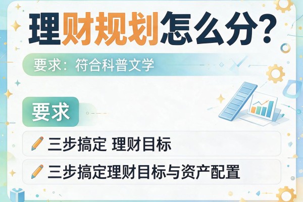 理财规划怎么分？三步搞定理财目标与资产配置