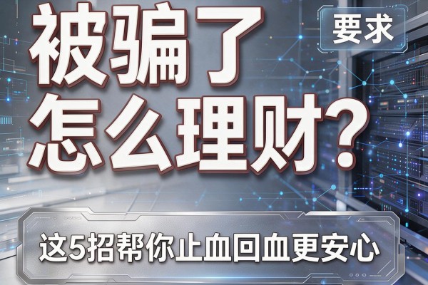被骗了怎么理财？这5招帮你止血回血更安心