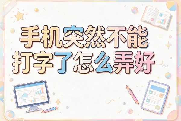 手机突然不能打字了怎么弄好