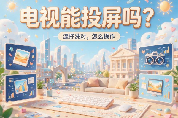 电视能投屏吗？怎么操作？