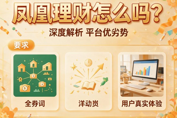 凤凰理财怎么吗？深度解析平台优劣势与用户真实体验