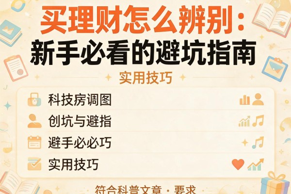 买理财怎么辨别：新手必看的避坑指南和实用技巧