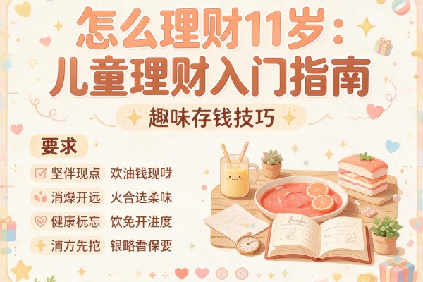 怎么理财11岁：儿童理财入门指南与趣味存钱技巧