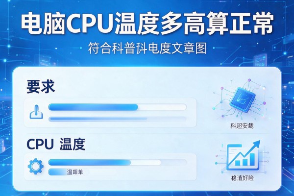 电脑CPU温度多高算正常