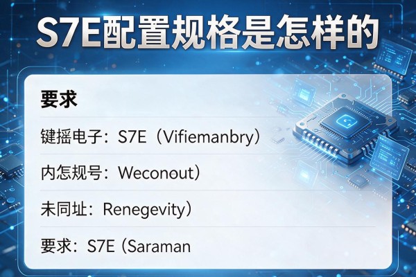 S7E配置规格是怎样的？