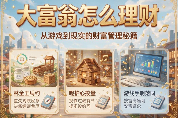 大富翁怎么理财：从游戏到现实的财富管理秘籍