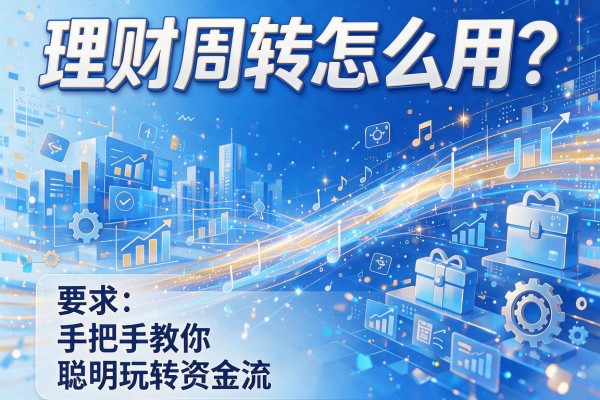 理财周转怎么用？手把手教你聪明玩转资金流