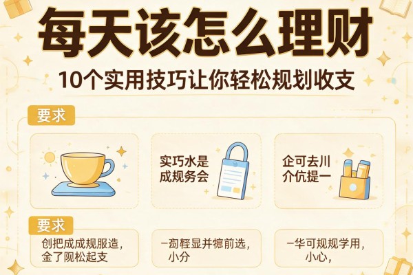 每天该怎么理财：10个实用技巧让你轻松规划收支