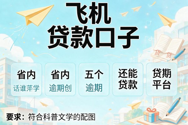 纸飞机贷款口子，省内五个逾期还能贷款的平台
