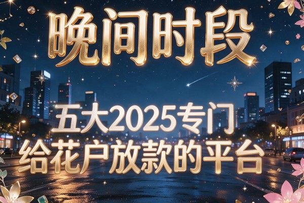 晚间时段，五大2025专门给花户放款的平台