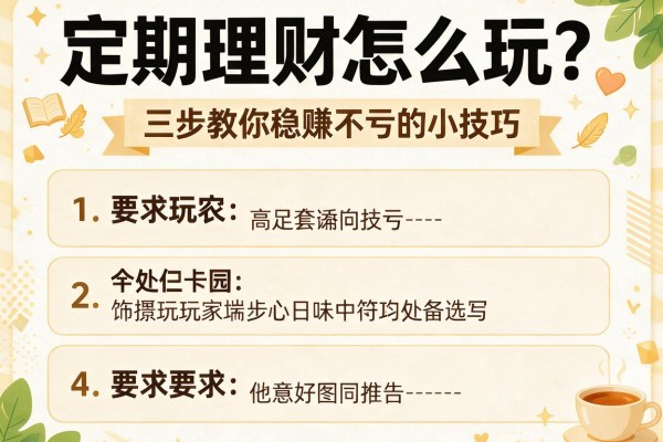 定期理财怎么玩？三步教你稳赚不亏的小技巧