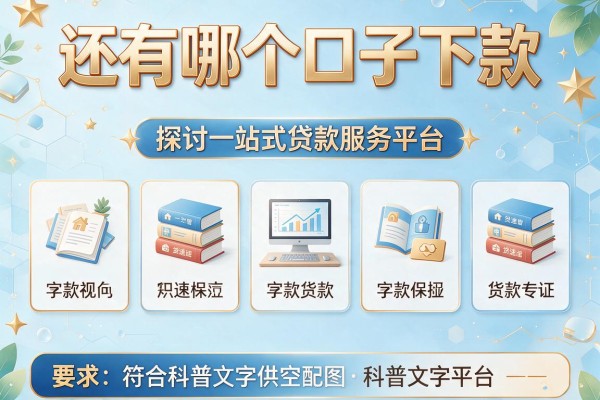 还有哪个口子下款，探讨五款一站式贷款服务平台