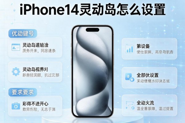 iPhone14灵动岛怎么设置？