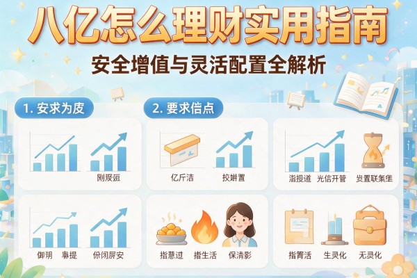八亿怎么理财实用指南：安全增值与灵活配置全解析