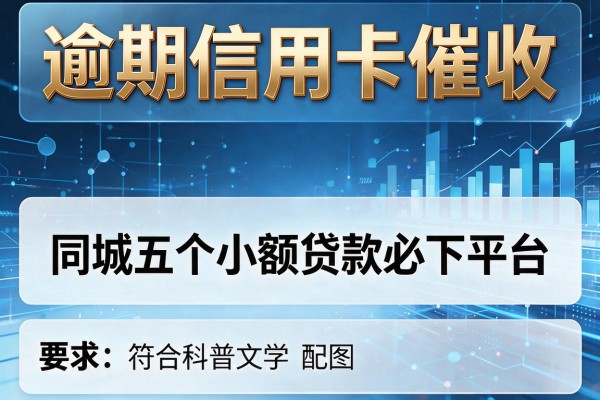 逾期信用卡催收，同城五个小额贷款必下平台