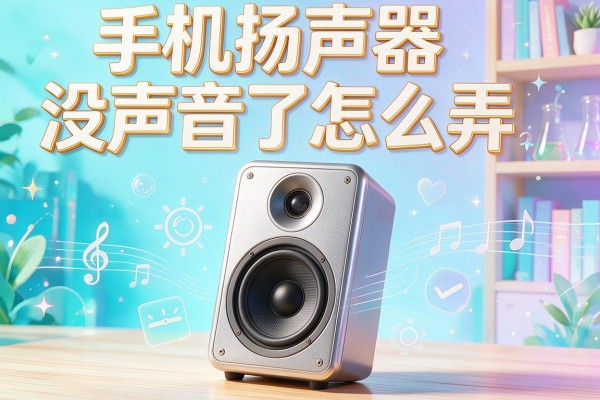 手机扬声器没声音了怎么弄？