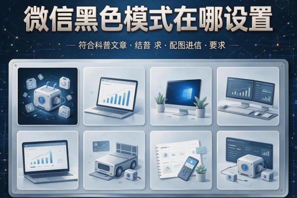 微信黑色模式在哪设置？