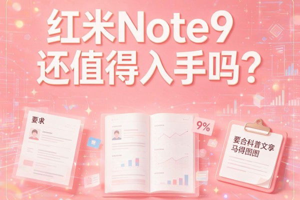 红米Note9还值得入手吗？