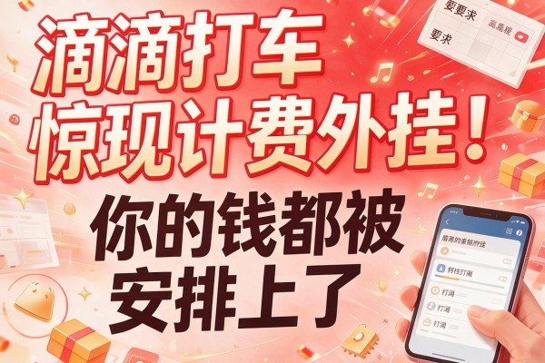 滴滴打车惊现计费外挂！你的钱都被安排上了