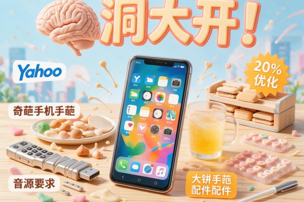 脑洞大开!细数Yahoo奇葩手机配件