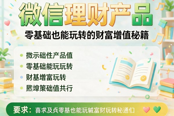 微信理财产品：零基础也能玩转的财富增值秘籍
