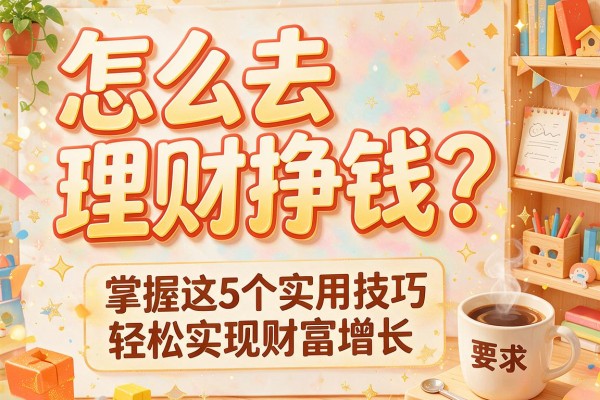 怎么去理财挣钱？掌握这5个实用技巧轻松实现财富增长