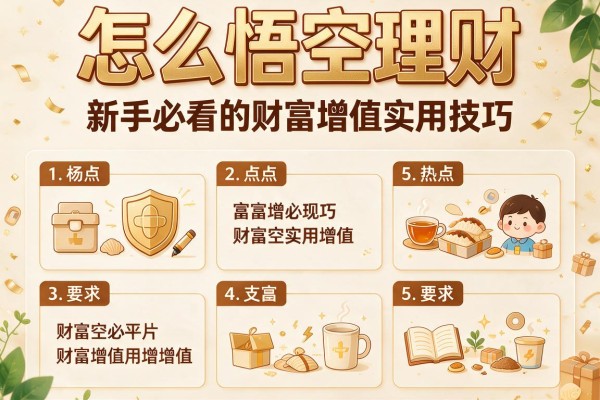 怎么悟空理财：新手必看的财富增值实用技巧