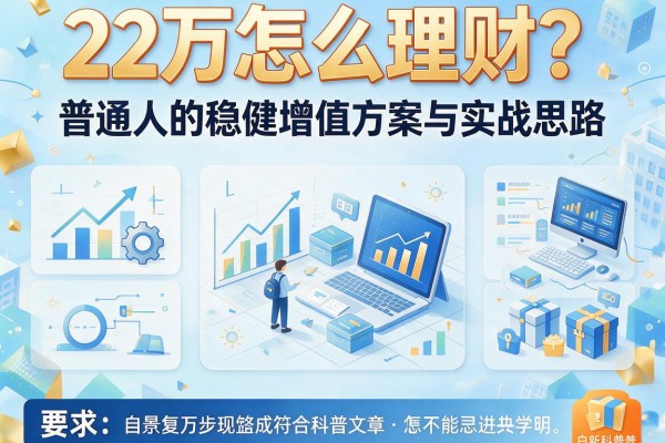 22万怎么理财？普通人的稳健增值方案与实战思路