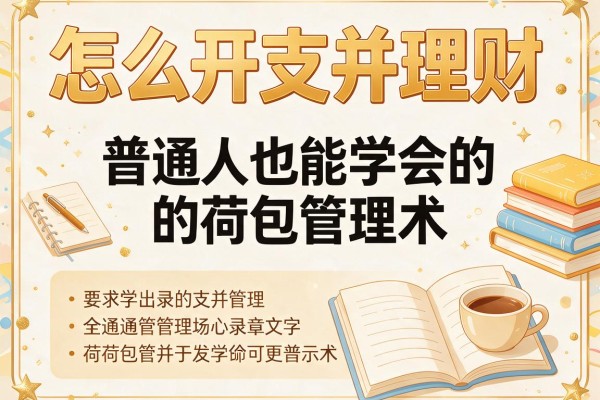 怎么开支并理财：普通人也能学会的荷包管理术