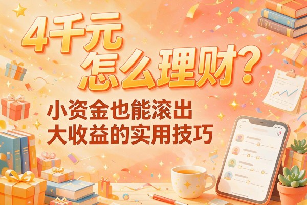 4千元怎么理财？小资金也能滚出大收益的实用技巧