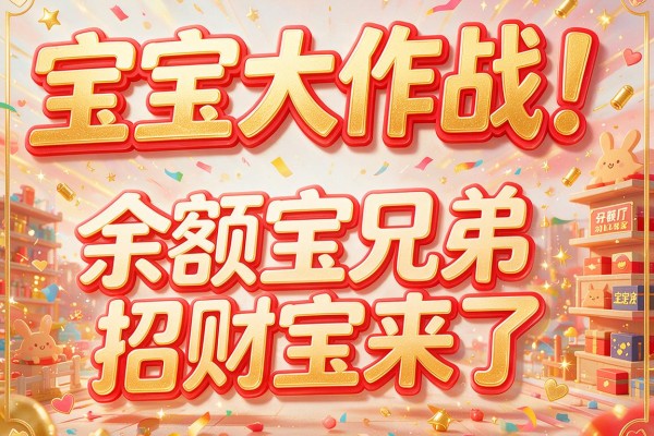 宝宝大作战！余额宝兄弟招财宝来了