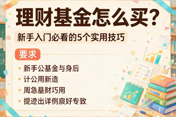 理财基金怎么买？新手入门必看的5个实用技巧