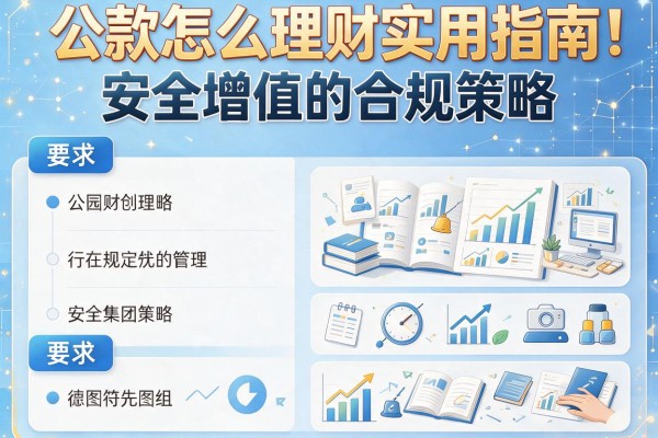 公款怎么理财实用指南：安全增值的合规策略