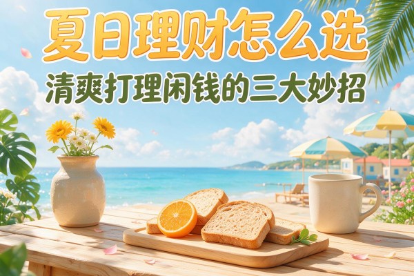夏日理财怎么选｜清爽打理闲钱的三大妙招