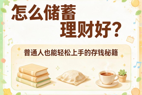 怎么储蓄理财好？普通人也能轻松上手的存钱秘籍