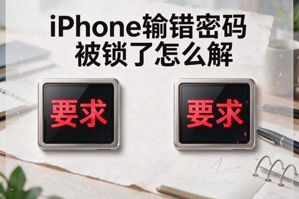 iPhone输错密码被锁了怎么解？