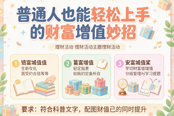 理财活动主题：普通人也能轻松上手的财富增值妙招
