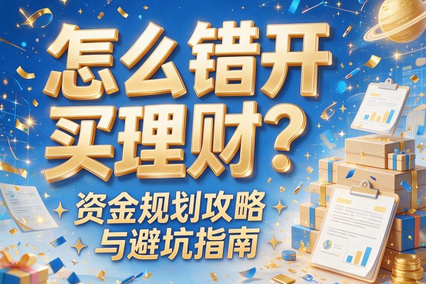 怎么错开买理财？资金规划攻略与避坑指南