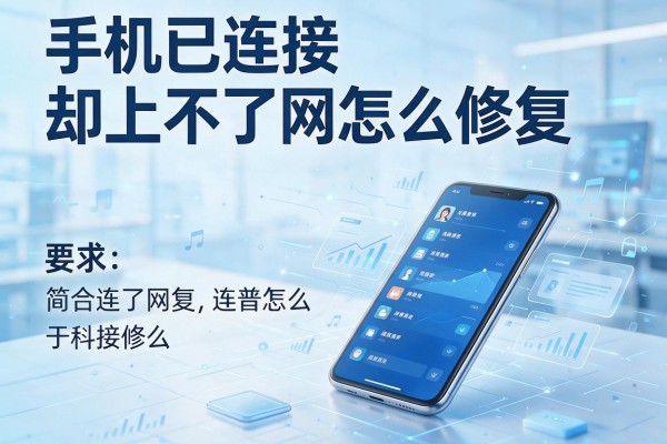 手机已连接却上不了网怎么修复