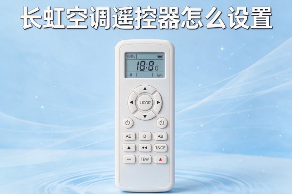 长虹空调遥控器怎么设置？