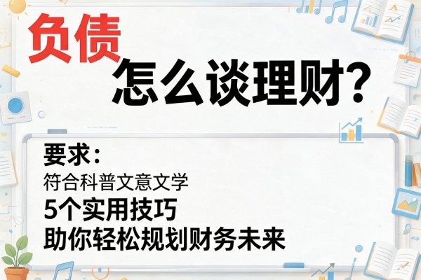 负债怎么谈理财？5个实用技巧助你轻松规划财务未来