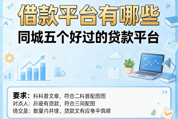 借款平台有哪些，同城五个好过的贷款平台