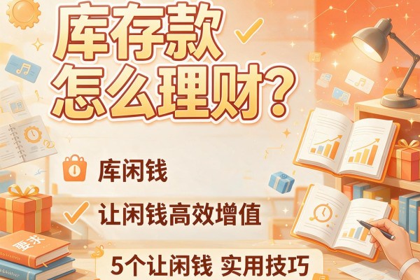库存款怎么理财？5个让闲钱高效增值的实用技巧
