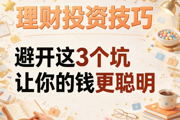 理财投资技巧避开这3个坑让你的钱更聪明